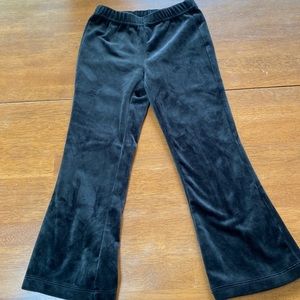 NWOT Hannah Andersson Velour Flare Pant Size 5